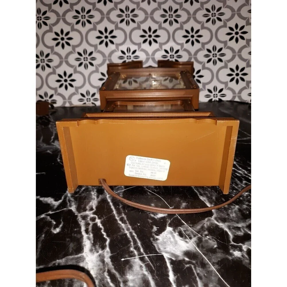 Vintage Sunbeam farmhouse clock kitchen grandma